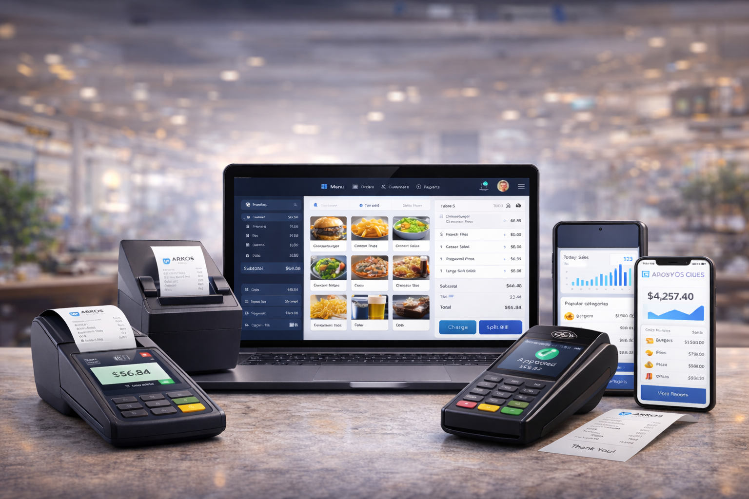 Arkos Datateks software dashboard preview